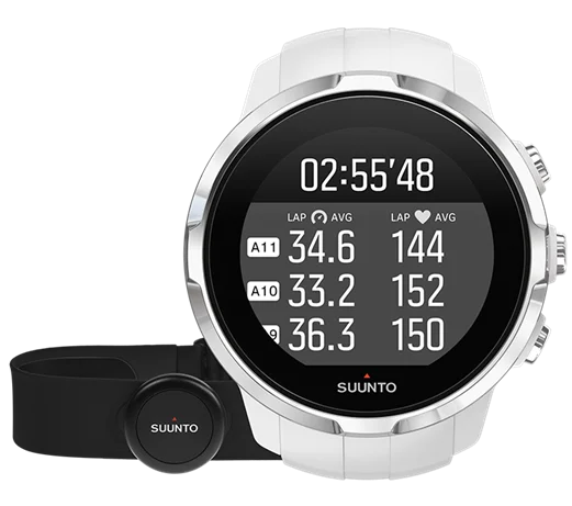 Mens Smart Watches Scratch Resistant-Suunto Watch Spartan Sport White HR