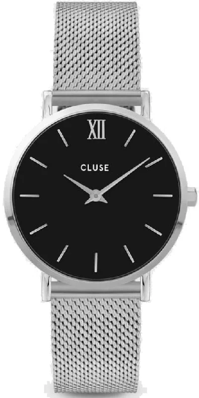 women's mechanical watches with chronograph display -Cluse Minuit Ladies