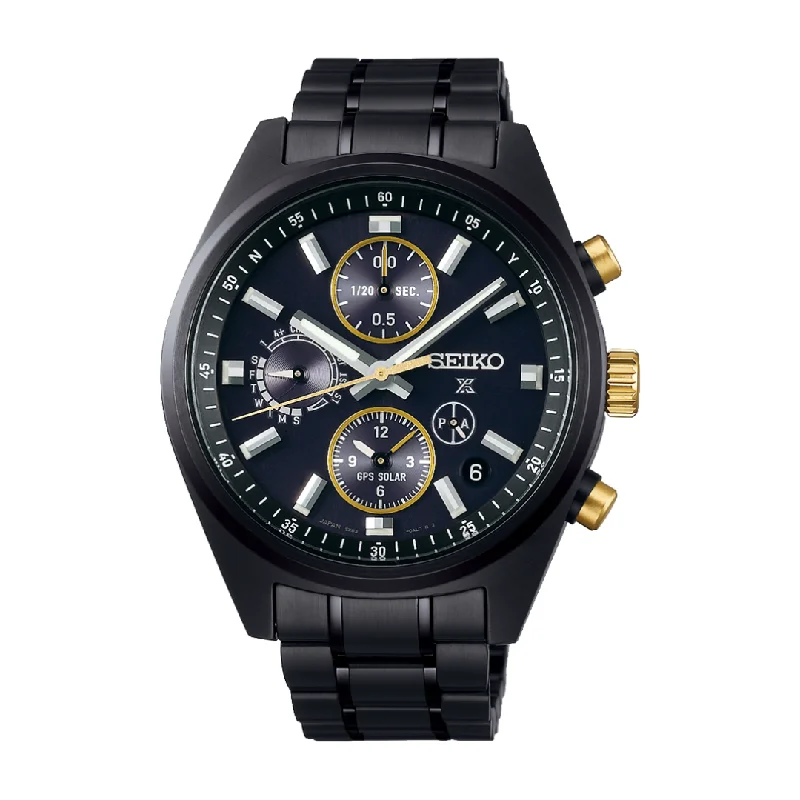 men's chronograph watches for casual wear -SEIKO PROSPEX SPEEDTIMER SSH169J1 100TH ANNIVERSARY LIMITED EDITION GPS SOLAR CHRONOGRAPH MEN WATCH