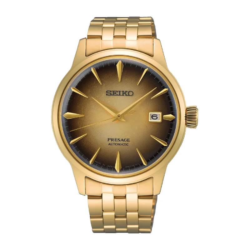 men's Seiko curved watches -SEIKO PRESAGE SRPK48J1 COCKTAIL TIME AUTOMATIC MEN WATCH men's Seiko curved watches -SEIKO PRESAGE SRPK48J1 COCKTAIL TIME AUTOMATIC MEN WATCH
