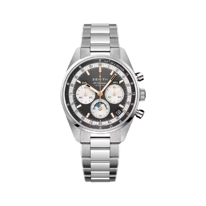 men's Swiss made dive watches -Chronomaster Original Triple Calendar 38mm - Slate-Grey