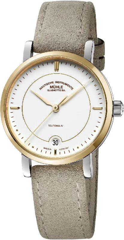 women's mechanical watches with shock-resistant design -Muhle Glashutte Teutonia IV Lady women's mechanical watches with shock-resistant design -Muhle Glashutte Teutonia IV Lady