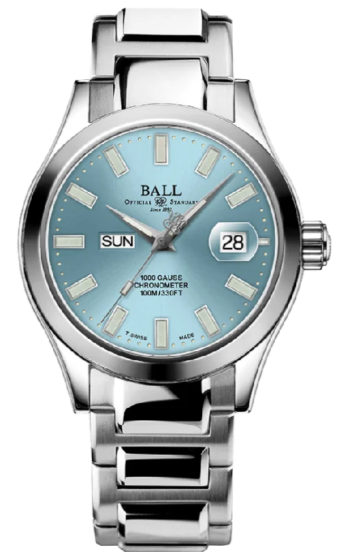 men's mechanical watches with limited edition design -Ball Watch Company Engineer III Marvelight Chronometer Day Date