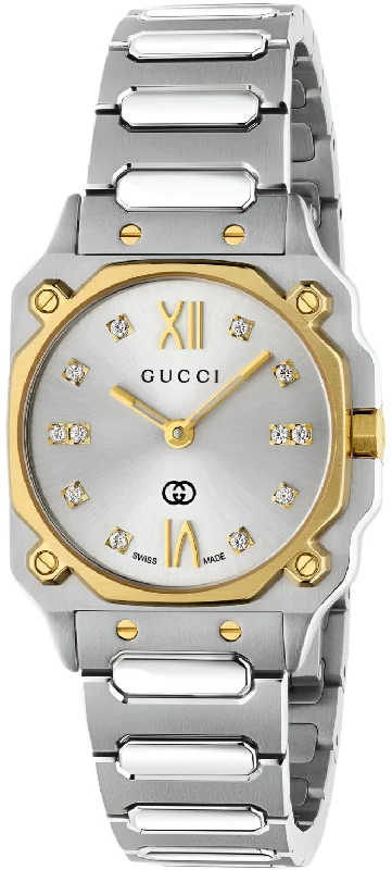 women's mechanical watches for business meetings -Gucci G-Flat