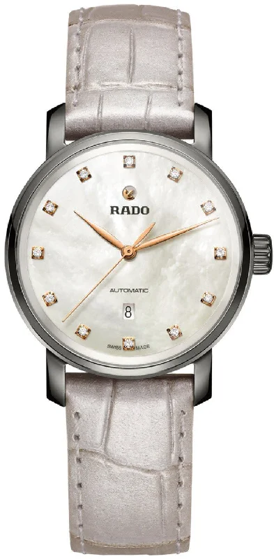 Rado women's watches with elegant crown design-​Rado Watch DiaMaster M