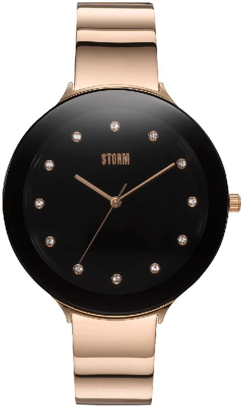 women's Storm with polyurethane straps -Storm Watch Ostele RG Black