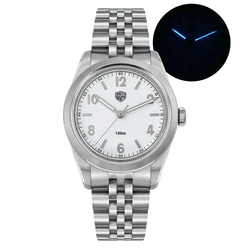 men's climbing watches with barometer -★Weekly Deals★Watchdives 36mm Retro VH31 Men Watch Collection men's climbing watches with barometer -★Weekly Deals★Watchdives 36mm Retro VH31 Men Watch Collection