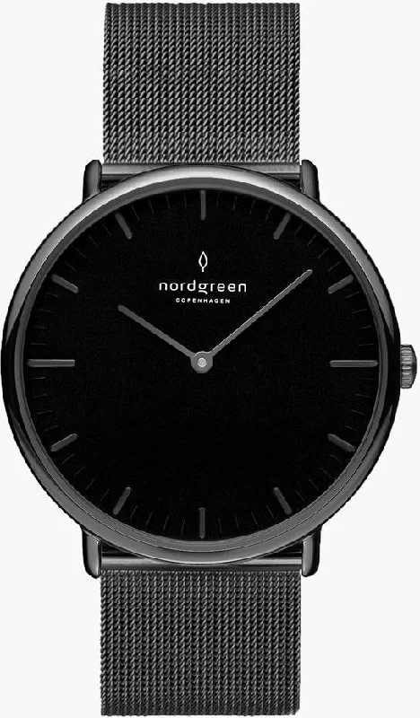 women's mechanical watches with day-night design -Nordgreen Native