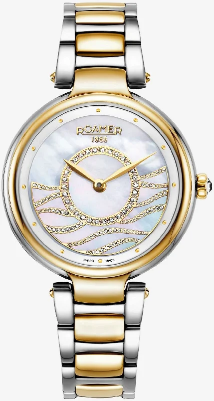 women's mechanical watches with C3 SuperLuminova display function -Roamer Watch Lady Mermaid women's mechanical watches with C3 SuperLuminova display function -Roamer Watch Lady Mermaid