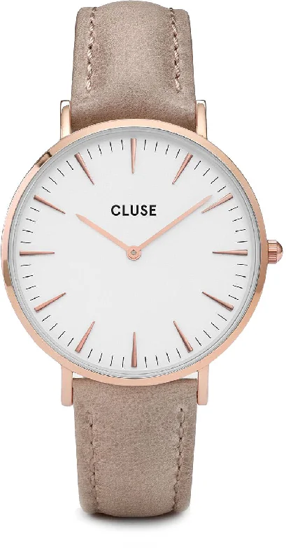 women's mechanical watches for outdoor activities -Cluse Watch La Boheme Ladies