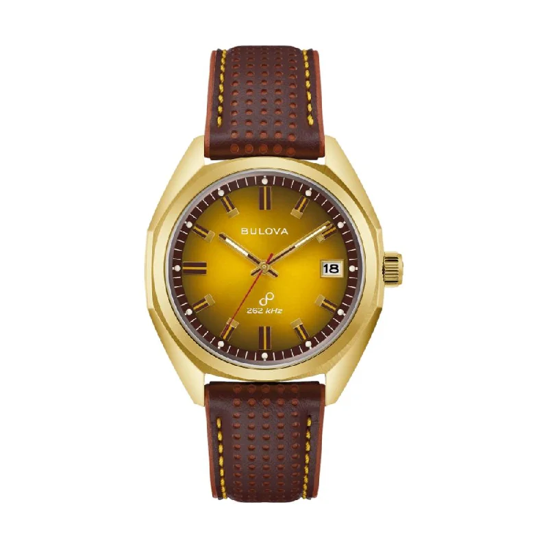 men's GMT watches with tide design -Jet Star 50th Anniversary Gold-Tone