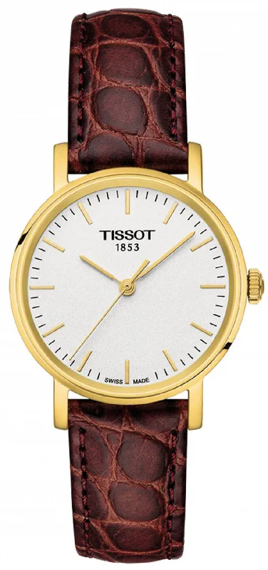 women's Tissot with polyurethane straps -Tissot Watch Everytime Ladies