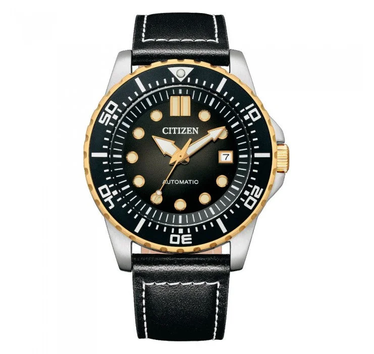 men's mechanical watches for surfing -CITIZEN NJ0176-10E MECHANICAL MEN WATCH