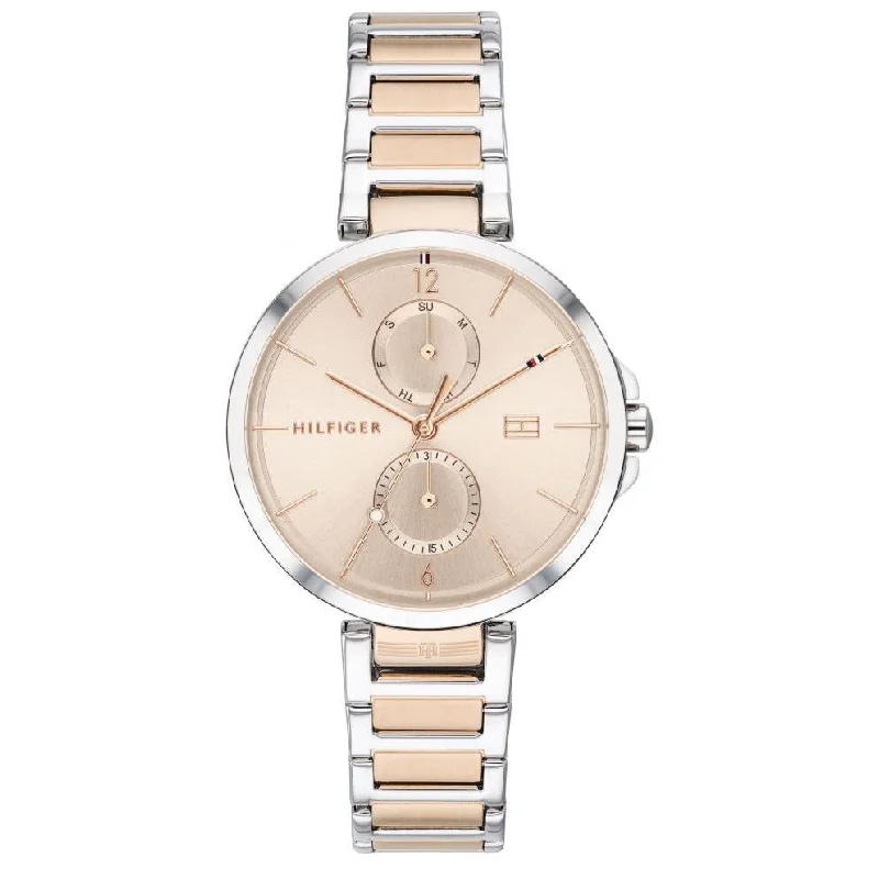 Dress Watches for Men Online-Tommy Hilfiger 1782127 Ladies Angela Two-Tone Watch