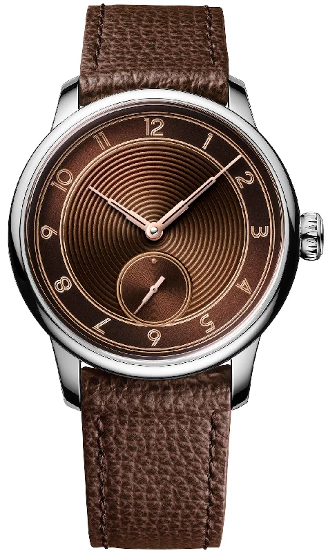 men's mechanical watches with mechanical display -Louis Erard La Petite Seconde Metropolis Louis Erard x The Horophile Limited Edition men's mechanical watches with mechanical display -Louis Erard La Petite Seconde Metropolis Louis Erard x The Horophile Limited Edition