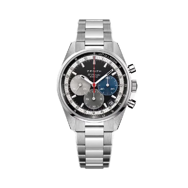 men's chronograph watches with quartz display function -Chronomaster Original 38 mm- Black men's chronograph watches with quartz display function -Chronomaster Original 38 mm- Black