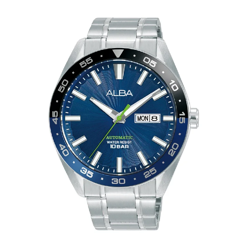 men's Seiko for surfing -ALBA A3B003X MECHANICAL STAINLESS STEEL MEN WATCH
