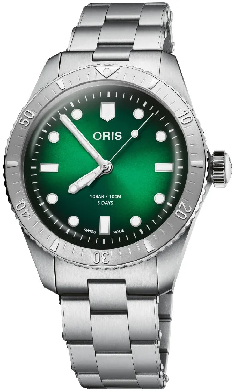men's dive watches with double-domed style -Oris Divers Sixty Five Calibre 400