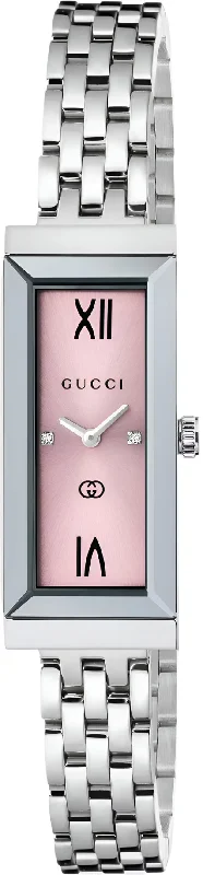 women's mechanical watches with alarm design -Gucci G-Frame