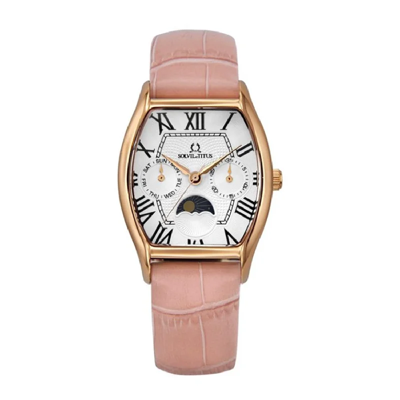 women's mechanical watches for everyday wear -SOLVIL ET TITUS BARISTA W06-03220-004 MULTI-FUNCTION QUARTZ WOMEN WATCH women's mechanical watches for everyday wear -SOLVIL ET TITUS BARISTA W06-03220-004 MULTI-FUNCTION QUARTZ WOMEN WATCH