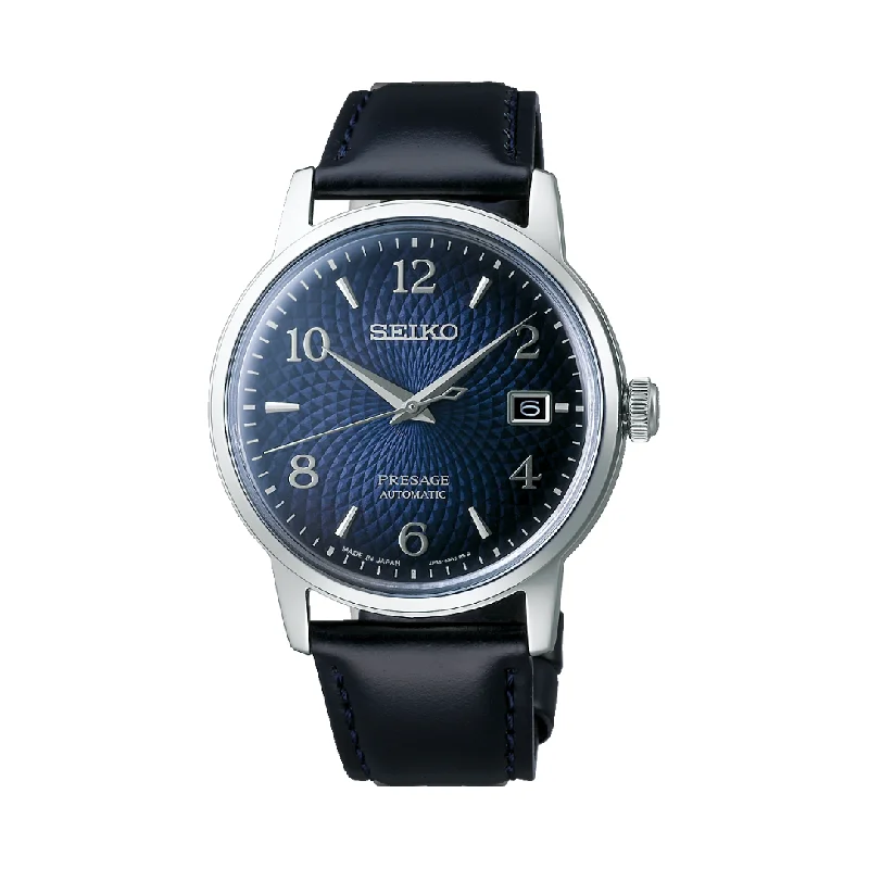 men's Seiko solar design watches -SEIKO PRESAGE SRPE43J1 COCKTAIL TIME "MANHATTAN" AUTOMATIC MEN WATCH men's Seiko solar design watches -SEIKO PRESAGE SRPE43J1 COCKTAIL TIME "MANHATTAN" AUTOMATIC MEN WATCH