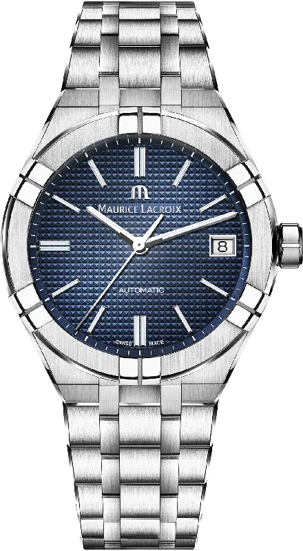 men's mechanical watches with phosphorescent display function -Maurice Lacroix Aikon Automatic