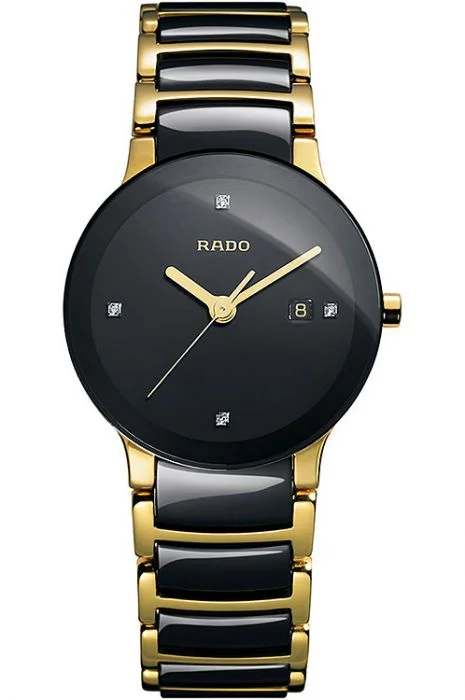 Rado women's watches with rotating bezel-​Rado Centrix Diamonds D