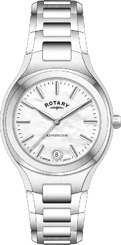 women's Rotary dual time zone watches -Rotary Kensington Ladies