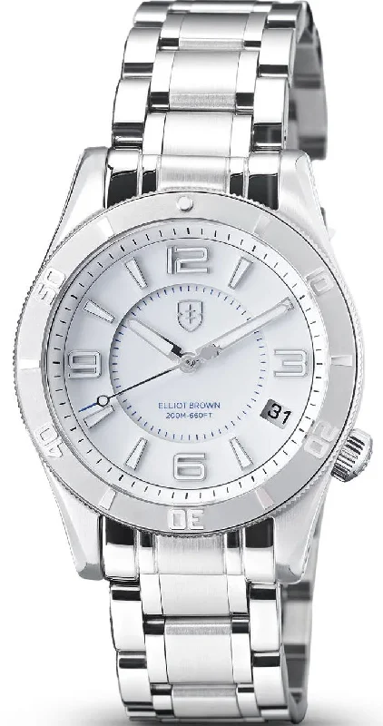 women's mechanical watches with backlight display function -Elliot Brown Bloxworth Hali Bloxworth Hali White D women's mechanical watches with backlight display function -Elliot Brown Bloxworth Hali Bloxworth Hali White D