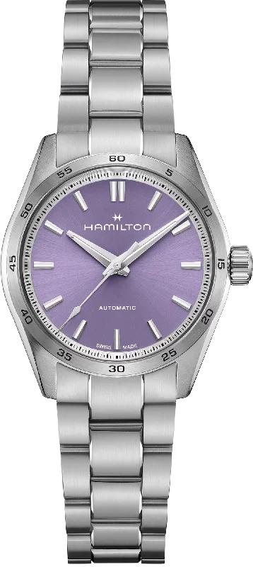 women's Hamilton luminescent watches -Hamilton Jazzmaster Performer Automatic Lavender