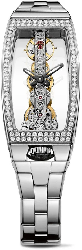 women's Corum scratch-resistant watches -Corum Watch Goldem Bridge Miss White Gold Diamonds