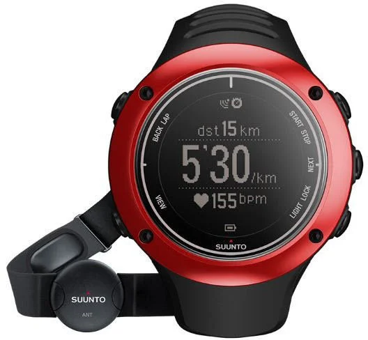 Smart Watches for Mens Accessories-Suunto Watch Ambit2 S Red (HR) D