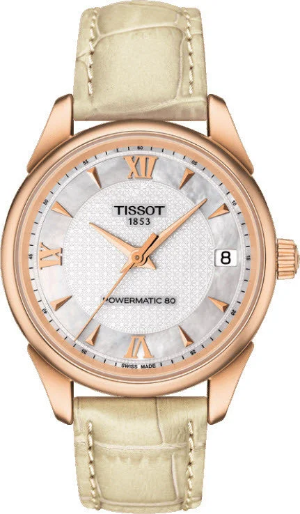 women's Tissot sleek design watches -Tissot Watch Vintage Automatic Powermatic 80 Ladies