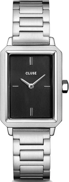 women's mechanical watches with Japanese SuperLuminova display function -Cluse Fluette Steel Black women's mechanical watches with Japanese SuperLuminova display function -Cluse Fluette Steel Black