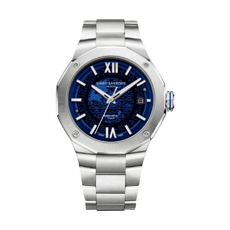 affordable men's chronograph watches -Riviera 10616 Baumatic COSC Certified, 42mm