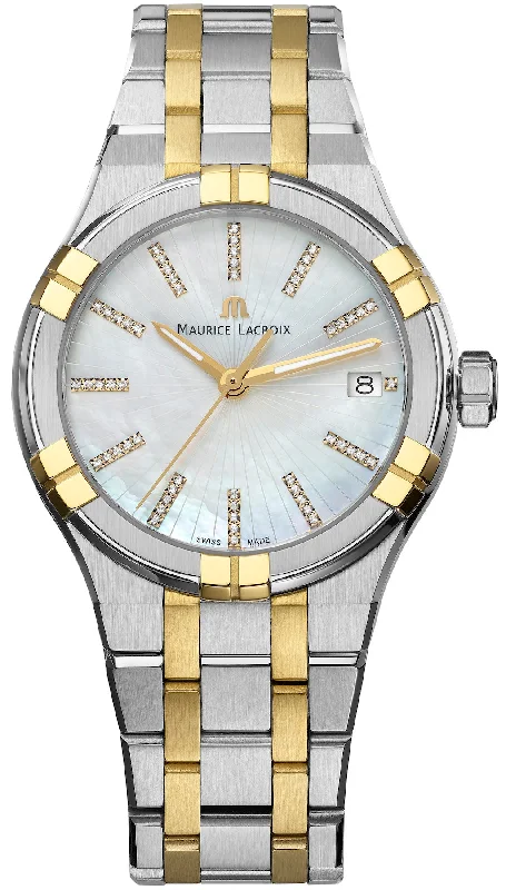 Behind-the-scenes of women's Maurice Lacroix watches production -Maurice Lacroix Aikon Date 35mm Duotone Behind-the-scenes of women's Maurice Lacroix watches production -Maurice Lacroix Aikon Date 35mm Duotone