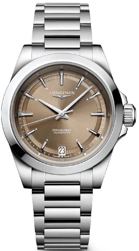 women's Longines phosphorescent design watches -Longines Conquest Ladies