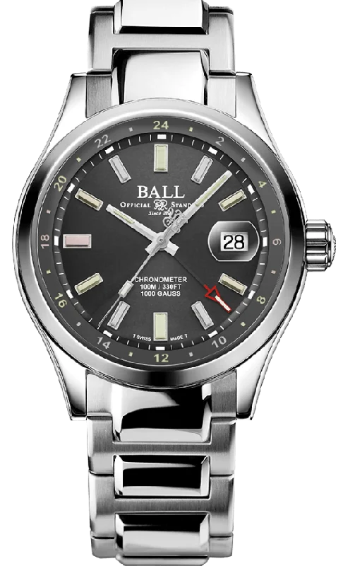men's mechanical watches with hand-wound display function -Ball Watch Company Engineer III Endurance 1917 GMT