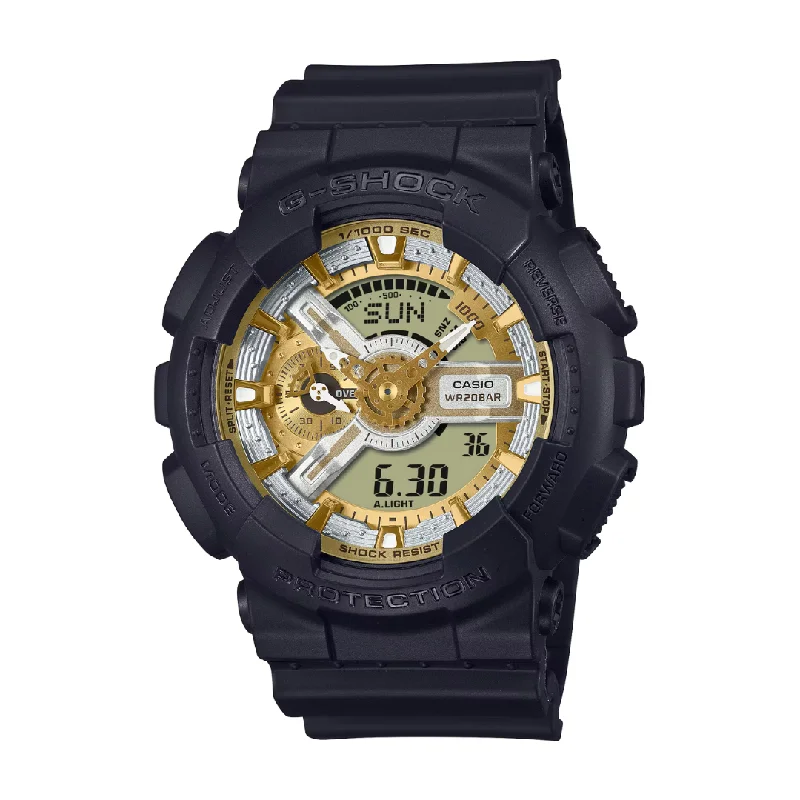 men's digital watches with collector's edition display -CASIO G-SHOCK GA-110CD-1A9DR ANALOG-DIGITAL BLACK MEN WATCH men's digital watches with collector's edition display -CASIO G-SHOCK GA-110CD-1A9DR ANALOG-DIGITAL BLACK MEN WATCH