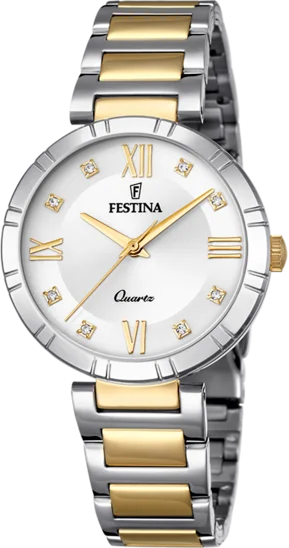 women's mechanical watches with tritium design -Festina Mademoiselle Ladies