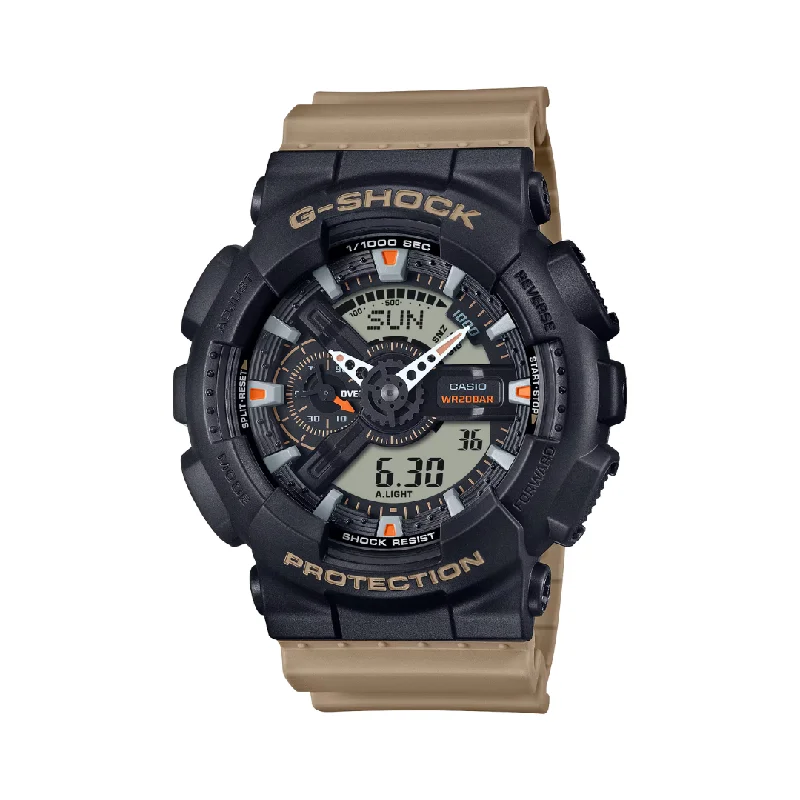 men's digital watches with automatic display -CASIO G-SHOCK GA-110TU-1A5DR ANALOG-DIGITAL TWO-TONE COLOR WATCH men's digital watches with automatic display -CASIO G-SHOCK GA-110TU-1A5DR ANALOG-DIGITAL TWO-TONE COLOR WATCH