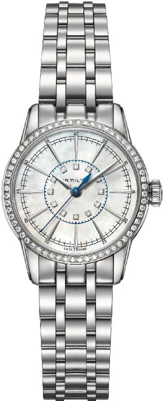 women's Hamilton timer watches -Hamilton Watch American Classic Rail Road Lady Quartz