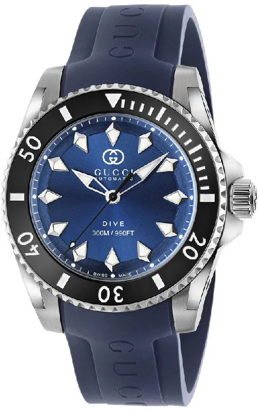 men's date display dive watches -Gucci Dive