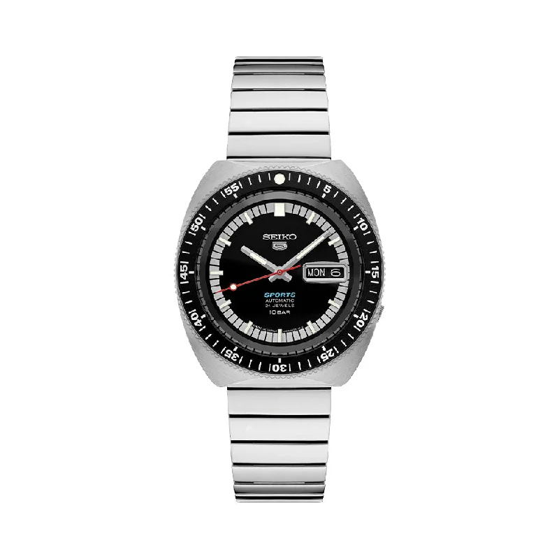 men's pilot watches with SuperLuminova design -SRPK17 5 Sports 55th Anniversary Limited Edition 39.5mm - Black on Bracelet men's pilot watches with SuperLuminova design -SRPK17 5 Sports 55th Anniversary Limited Edition 39.5mm - Black on Bracelet