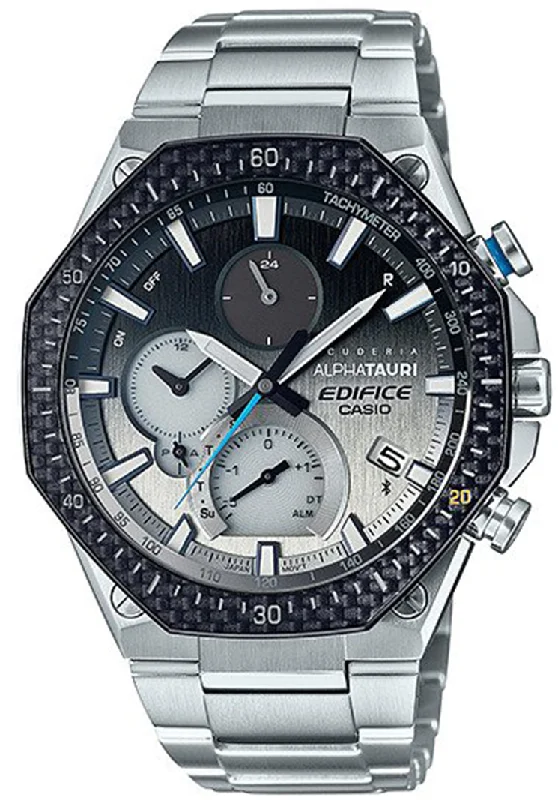 Smart Watches for Mens Collection-Casio Watch Edifice Scuderia AlphaTauri Limited Edition