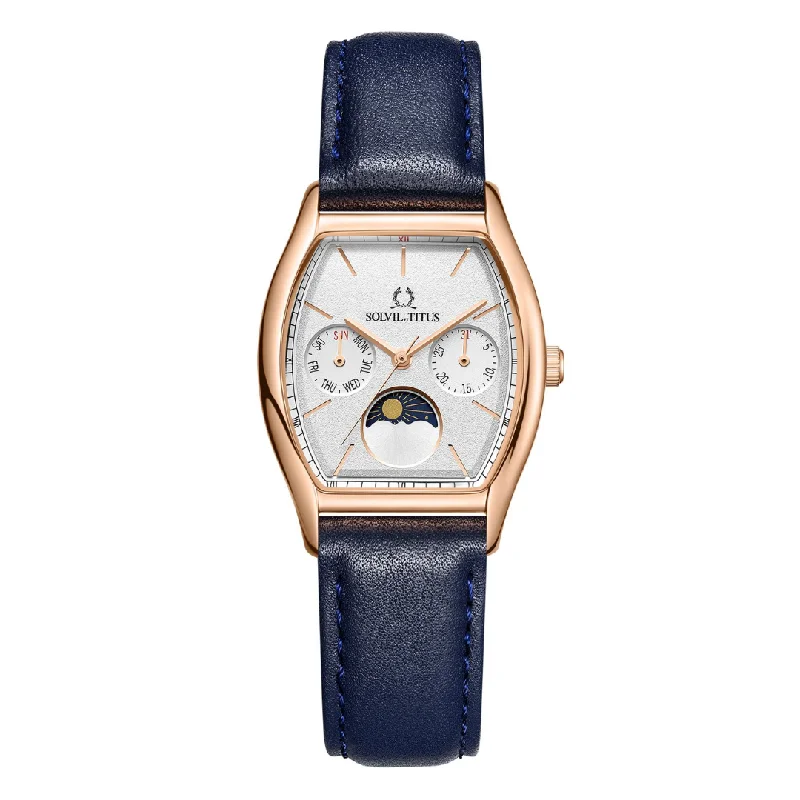women's mechanical watches with vibration alert design -SOLVIL ET TITUS BARISTA W06-03324-003 MULTI-FUNCTION DAY/NIGHT QUARTZ WOMEN WATCH women's mechanical watches with vibration alert design -SOLVIL ET TITUS BARISTA W06-03324-003 MULTI-FUNCTION DAY/NIGHT QUARTZ WOMEN WATCH