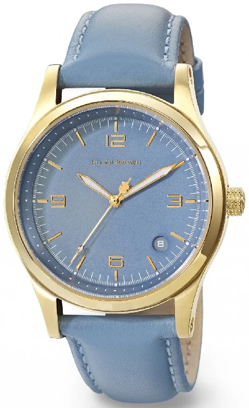 women's mechanical watches with day-night design -Elliot Brown Kimmeridge Ladies