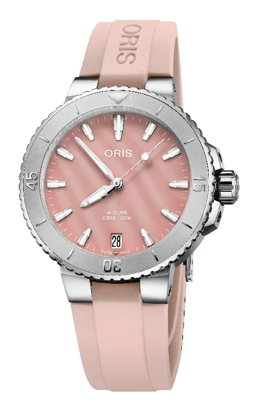 women's mechanical watches for everyday wear -Oris Aquis Date 36.5mm