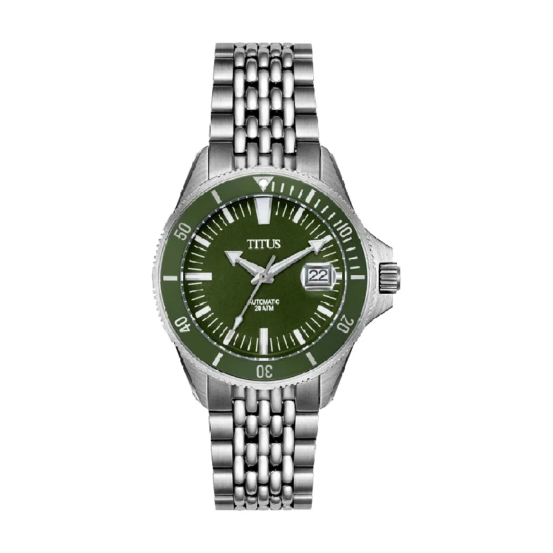 men's mechanical watches with moon phase design -SOLVIL ET TITUS VALOR W06-03250-003 3 HANDS DATE MECHANICAL MEN WATCH