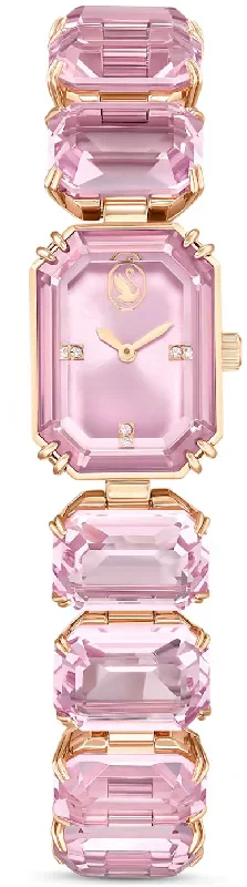 women's mechanical watches with stopwatch display -Swarovski Octagon